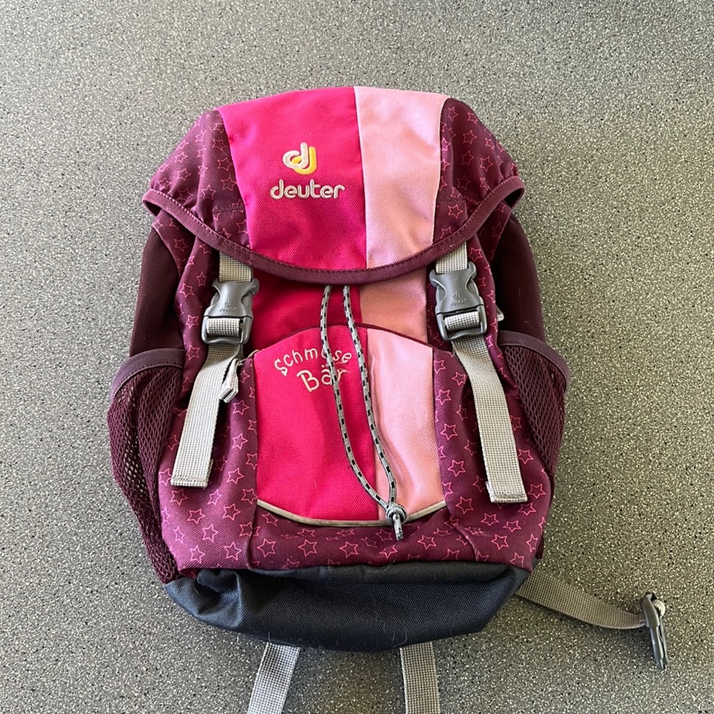 Girls small Dueter hiking day pack.